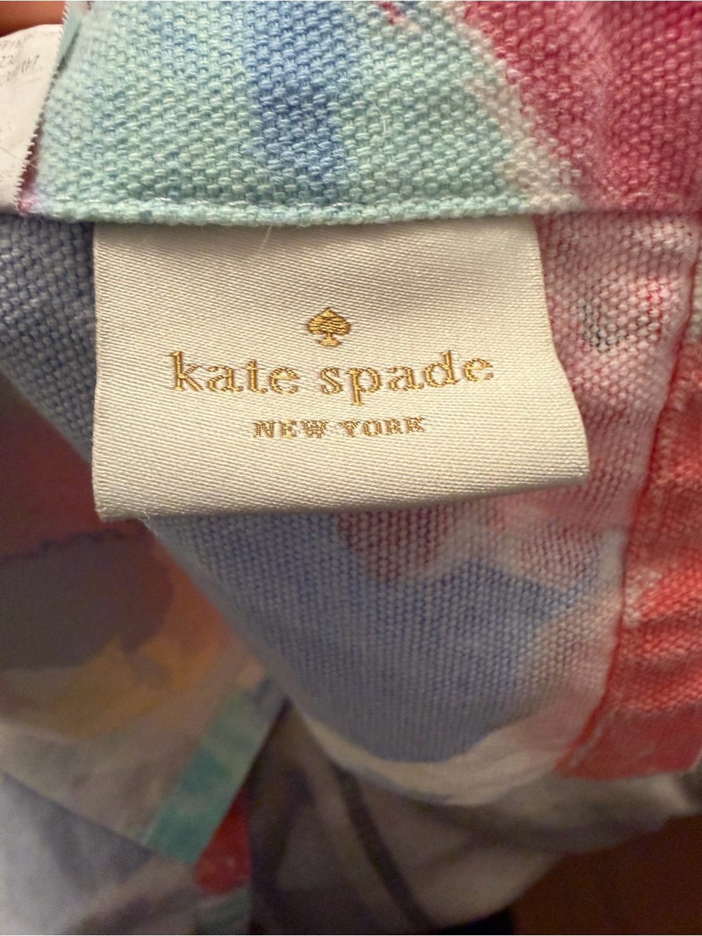 kate spade Paintball Floral Shower Curtain - Picture 3 of 4